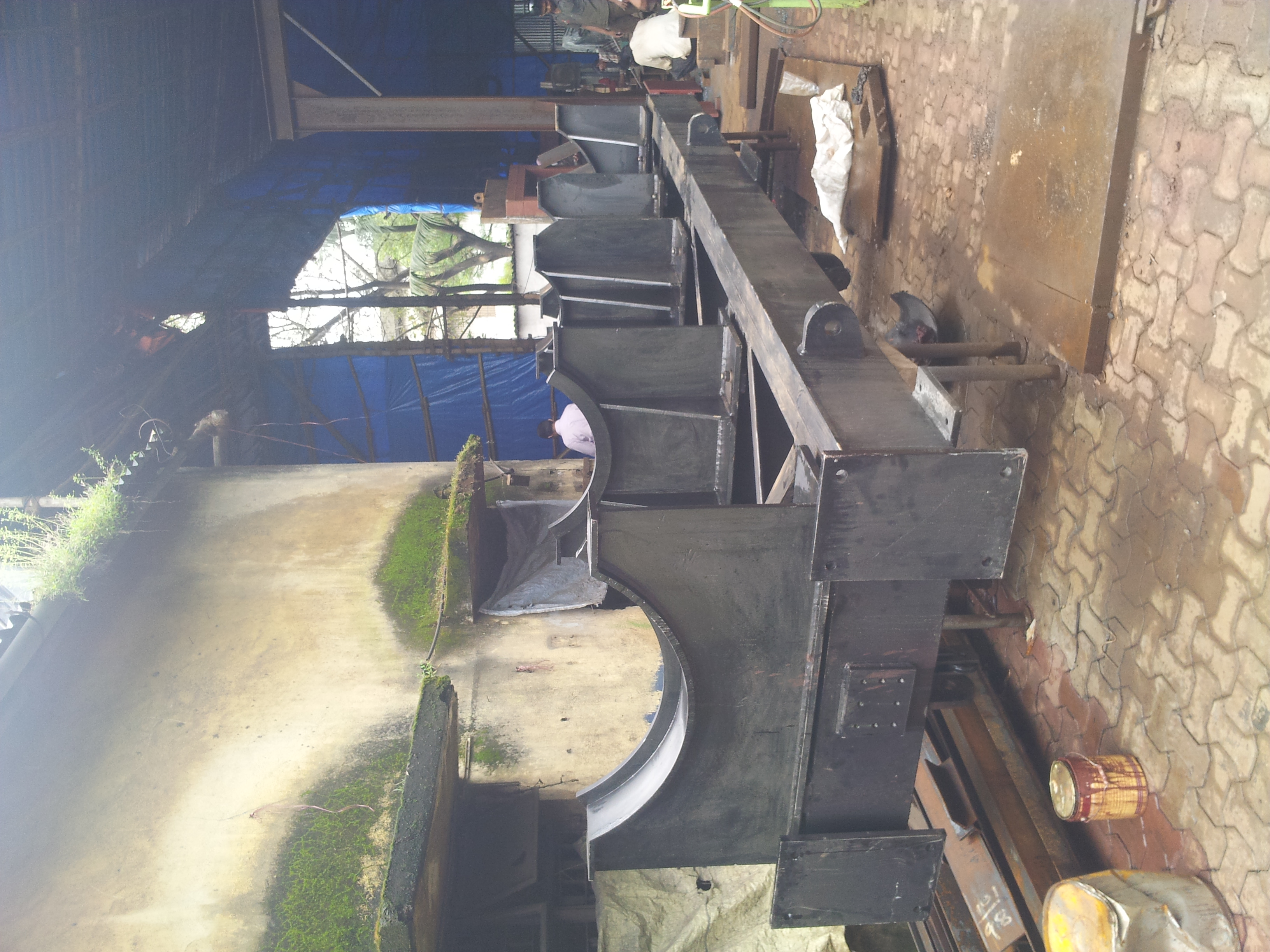 Saddle and Base Frame Fabrication